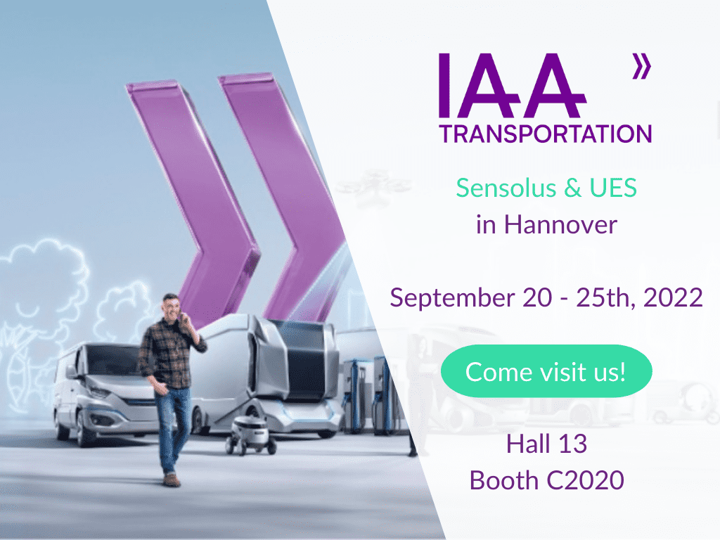 Sensolus and UES at IAA transportations in Hannover