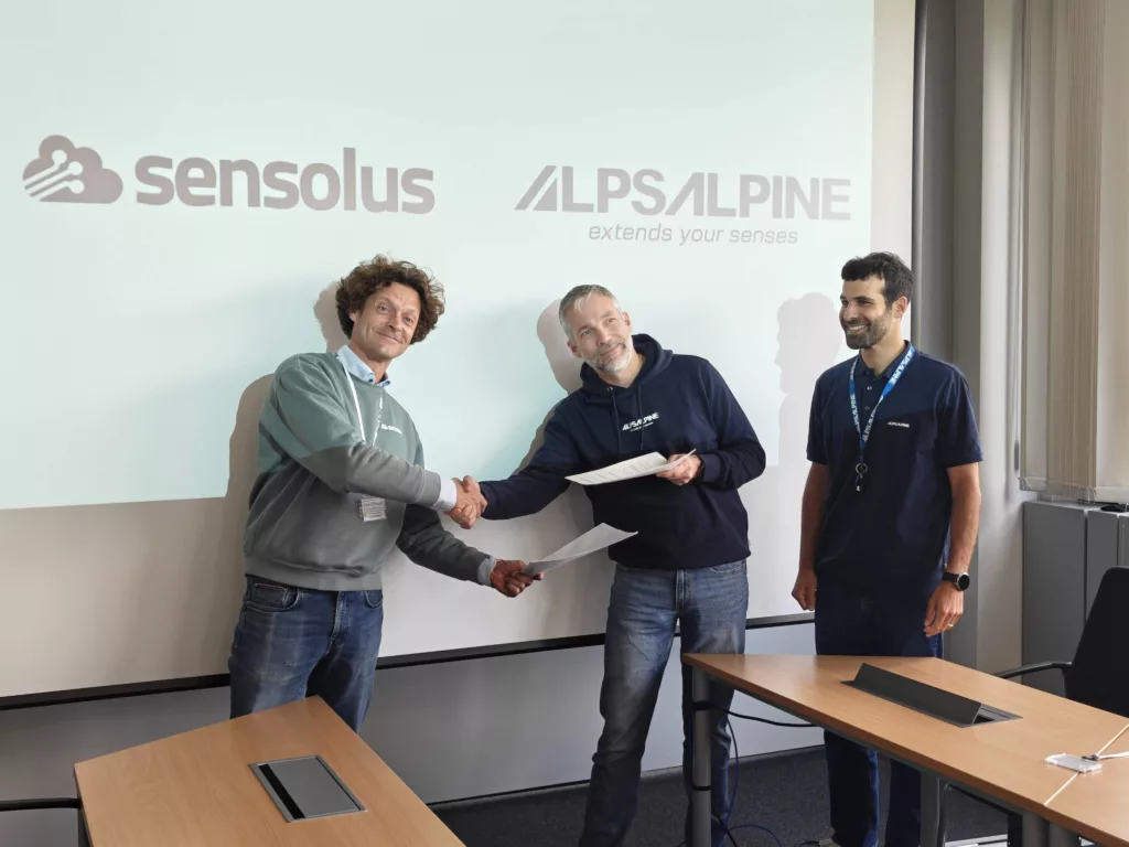 Sensolus and Alps Alpine Asset Tracking Deepen Partnership with New Addendum