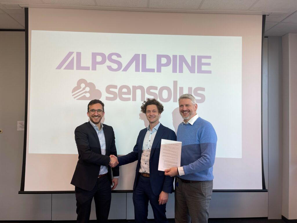 Sensolus and Alps Alpine sign an IoT tracking partnership for large scale deployment