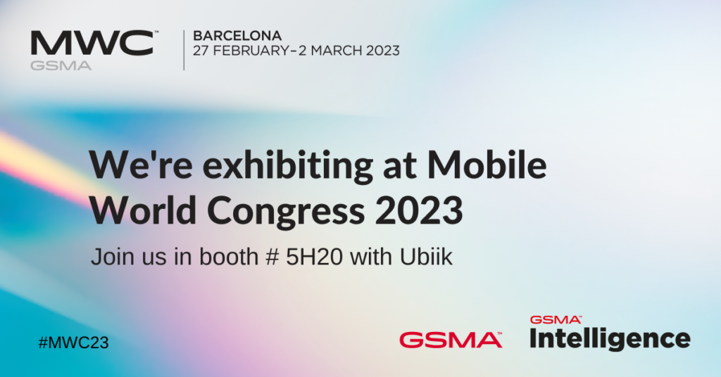 Sensolus at the mobile word congress 2023 booth 5H20