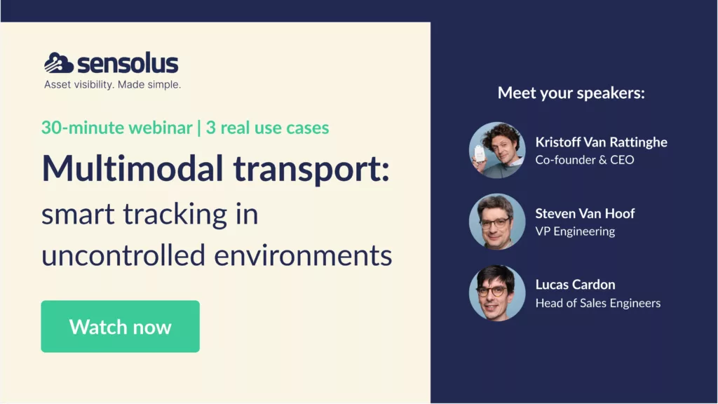 Multimodal transport: smart tracking in uncontrolled environments