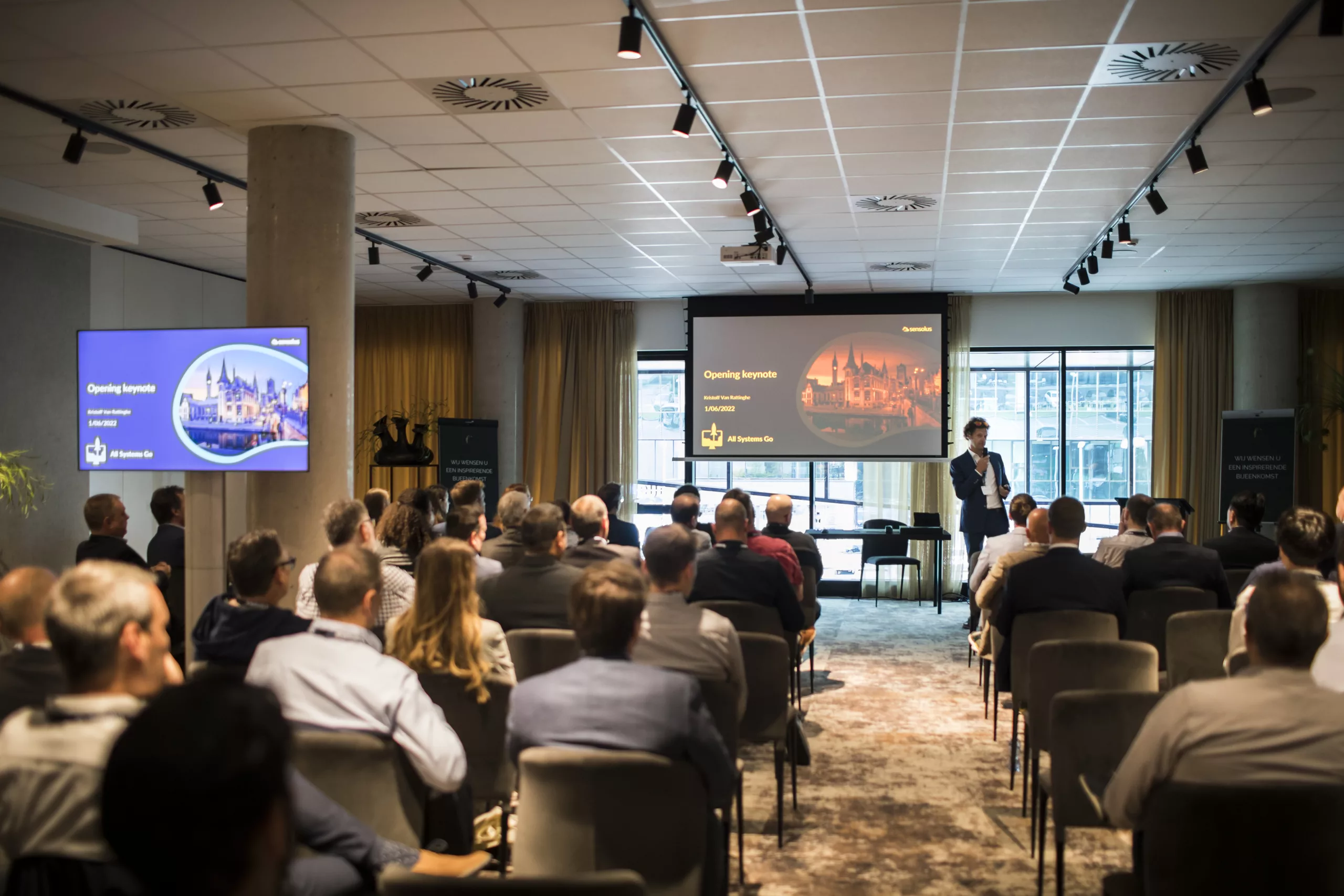 keynote opening of the sensolus partner event 2022